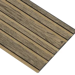 Clearance I-Wood AKUSTIKPANEL EG SORT OLIE 17 X 300 X 2400 MM