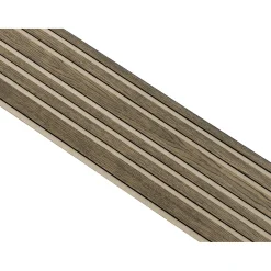 Clearance I-Wood AKUSTIKPANEL EG SORT OLIE 17 X 300 X 2400 MM