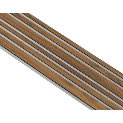 Outlet I-Wood AKUSTIKPANEL VALNØD 17 X 300 X 2400 MM