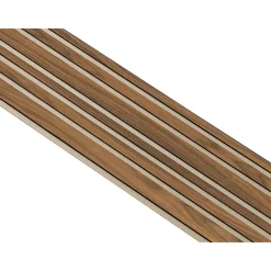 New I-Wood AKUSTIKPANEL VALNØD 17 X 300 X 2400 MM