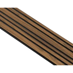 New I-Wood AKUSTIKPANEL VALNØD 17 X 300 X 2400 MM