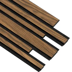 New I-Wood AKUSTIKPANEL VALNØD 17 X 300 X 2400 MM