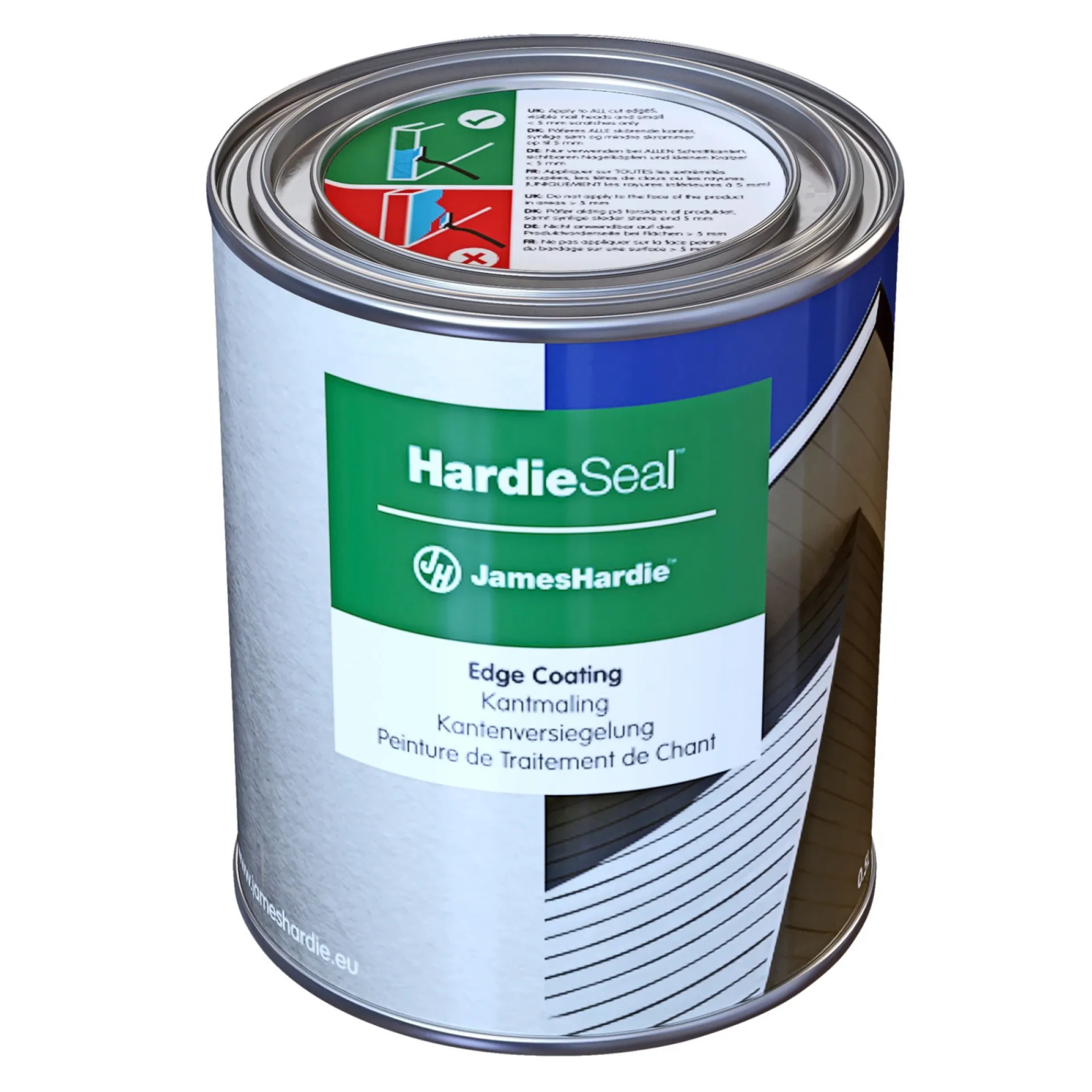 Hot James Hardie KANTFORSEGLER HVID 0,5 L