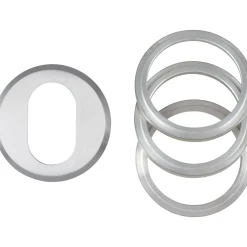 Online Jasa UNIVERSAL CYLINDERRING OVAL CYLINDERRING Ø6-21 MM SØLV 1 STK