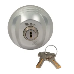 Clearance Jasa VAREVOGNSLÅS DISEC75 VAREVOGNSLÅS DIRKESIKRET CYLINDER SØLV 1 STK