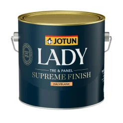 Outlet Jotun LADY SUPREME FINISH 40 TRÆ- OG LISTEMALING 2,7 L HVID