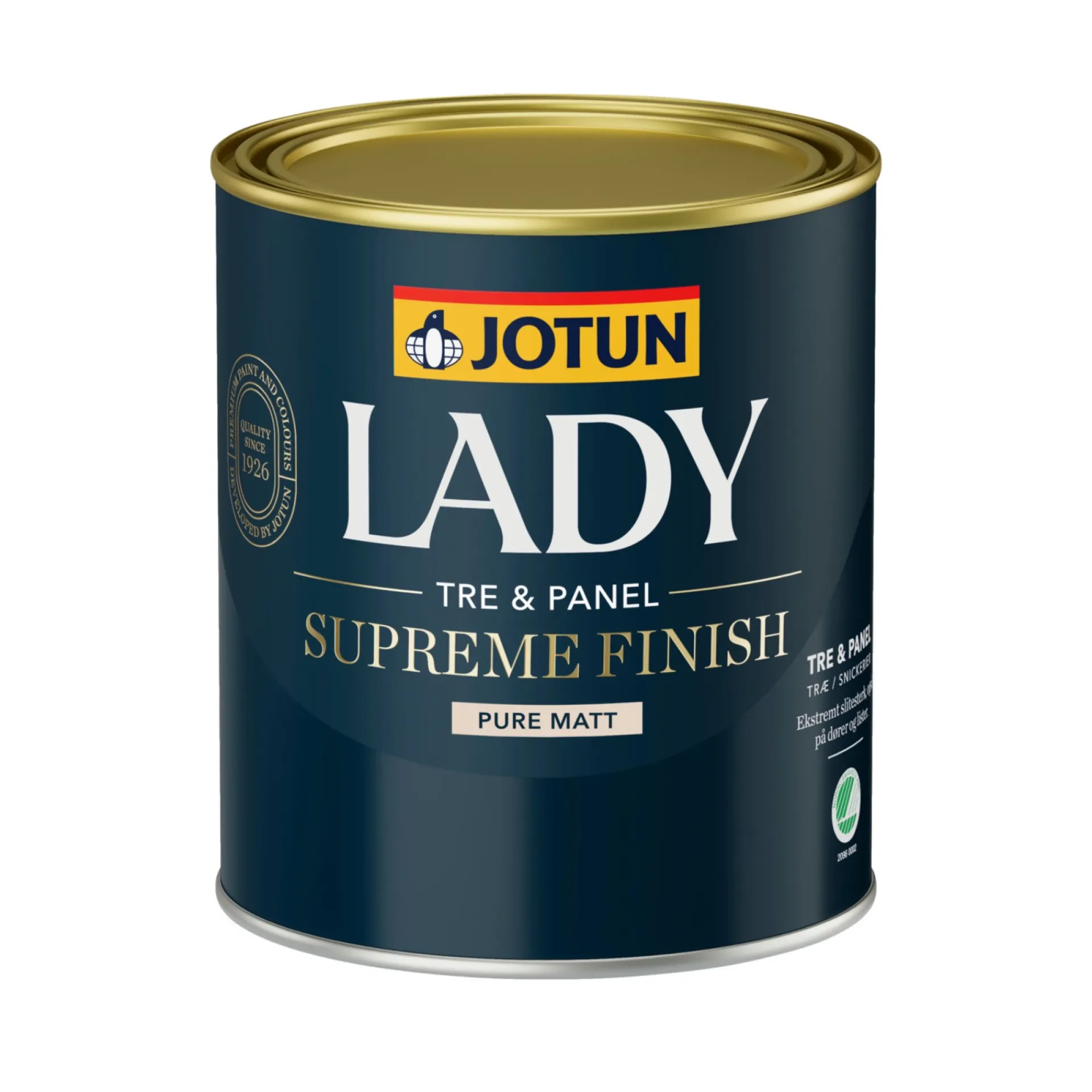 Best Jotun LADY SUPREME FINISH 03 TRÆ- OG LISTEMALING 0,68 L HVID