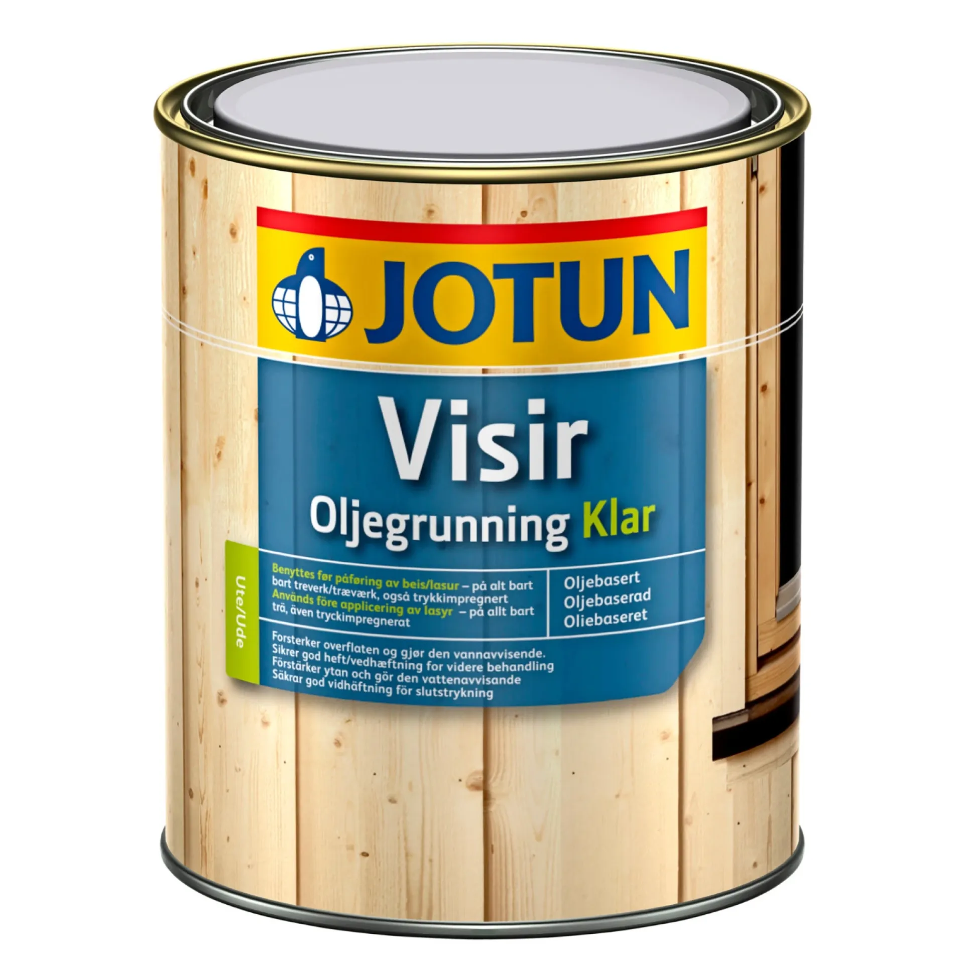 Outlet Jotun VISIR KLAR OLIE GRUNDER 0,9 L