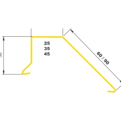 Best Jual SORT ALU-PROFIL 5AS, 45 X 30 X 60 MM. STERNKAPSEL 1 M