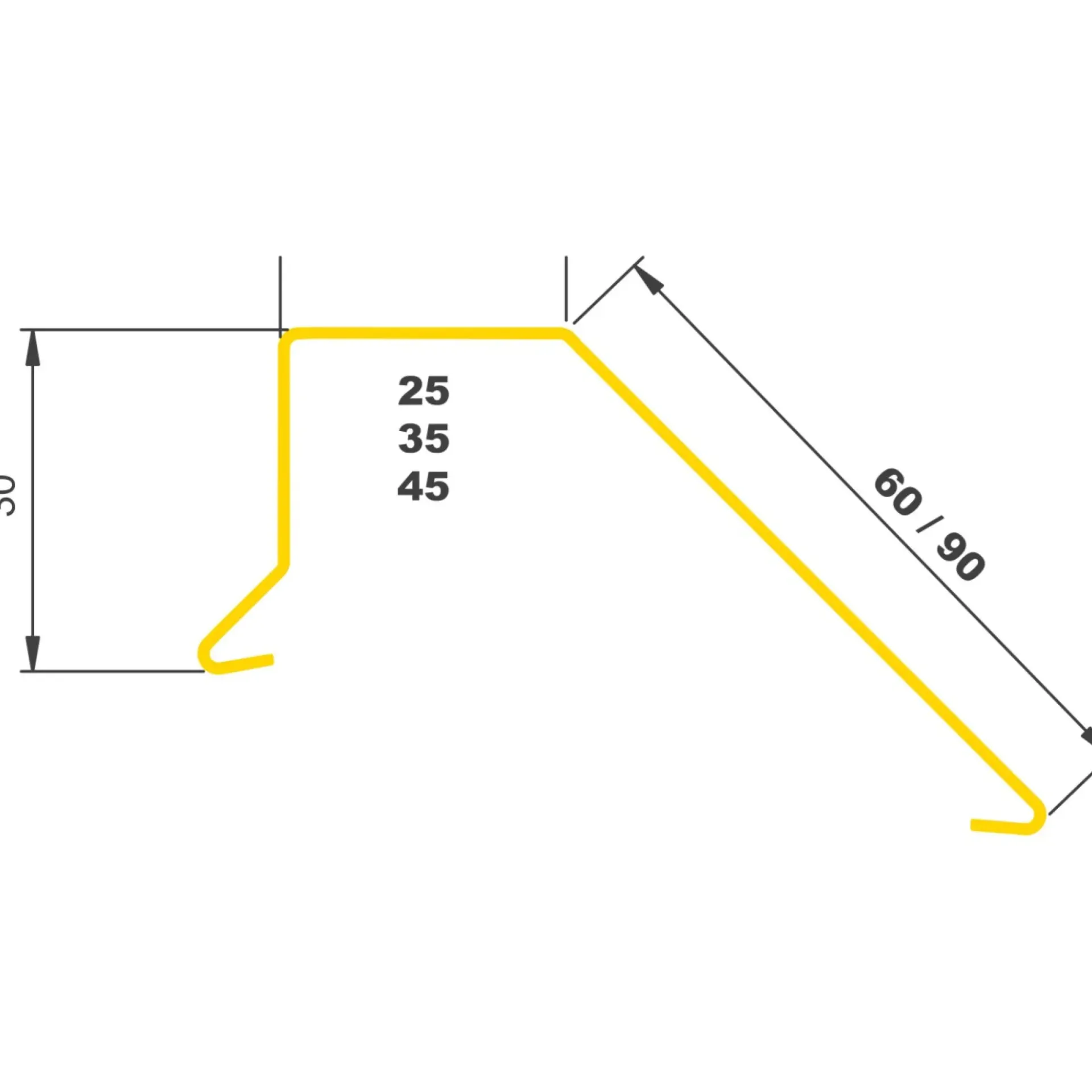 Clearance Jual SORT ALU-PROFIL 5AS, 35 X 35 X 60 MM. STERNKAPSEL 1 M