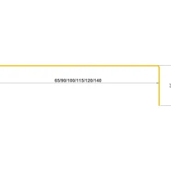 Online Jual SORT ALU-PROFIL 21DS, 25 X 115 X 25 MM. LIMTRÆSPROFIL 1 M