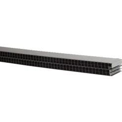 Sale Jual SORT ALU-PROFIL 2VW-2-210, 45 X 22 MM. VENTILATIONSLISTE 2,1 M