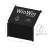 Hot Jual WINWIN PLADE SPÆRAFSTAND 1000 MM VINDSTOPPLADE SORT 450 + 1450 + 3X50 MM