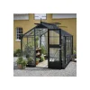 Online Juliana COMPACT EKSKL. SOKKEL DRIVHUS 3 MM HÆRDET GLAS HELE BANER ANTR. 8,2 M2