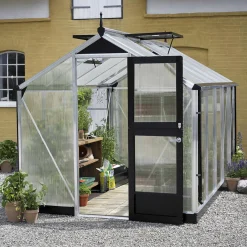 Hot Juliana COMPACT EKSKL. SOKKEL DRIVHUS 10 MM POLY ALUMINIUM 6,6 M2