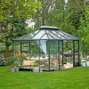 Online Juliana GRAND OASE ORANGERI 3 MM HÆRDET GLAS HELE BANER ANTRACIT 13 M²