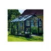 New Juliana PREMIUM DRIVHUS 3 MM HÆRDET GLAS HELE BANER ANTRACIT 10,9 M2
