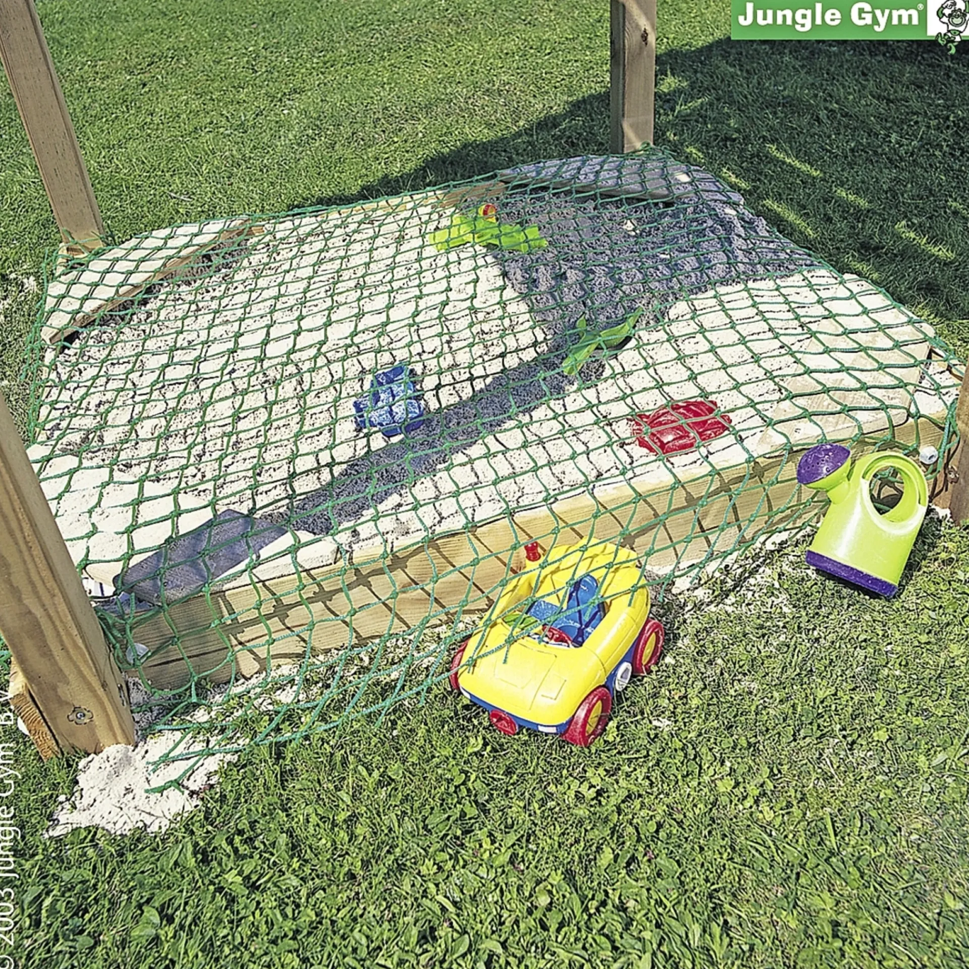 Discount Jungle Gym SANDKASSENET 150 X 160 CM GRØN PLAST