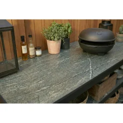 Best Keflico COMPACT SOAP STONE/ANTICO TERRA BORDPLADE STENGRÅ 620 X 3000 X 12 MM