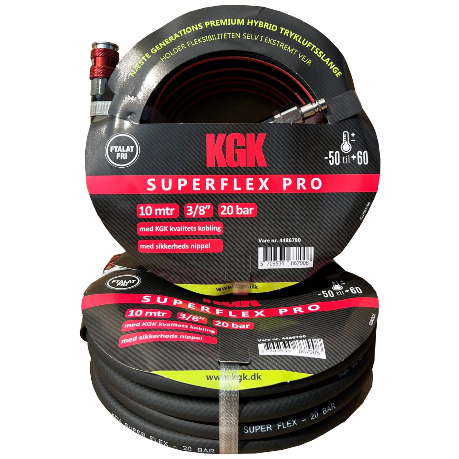 Outlet KGK TRYKLUFTSSLANGE 3/8"X10 M