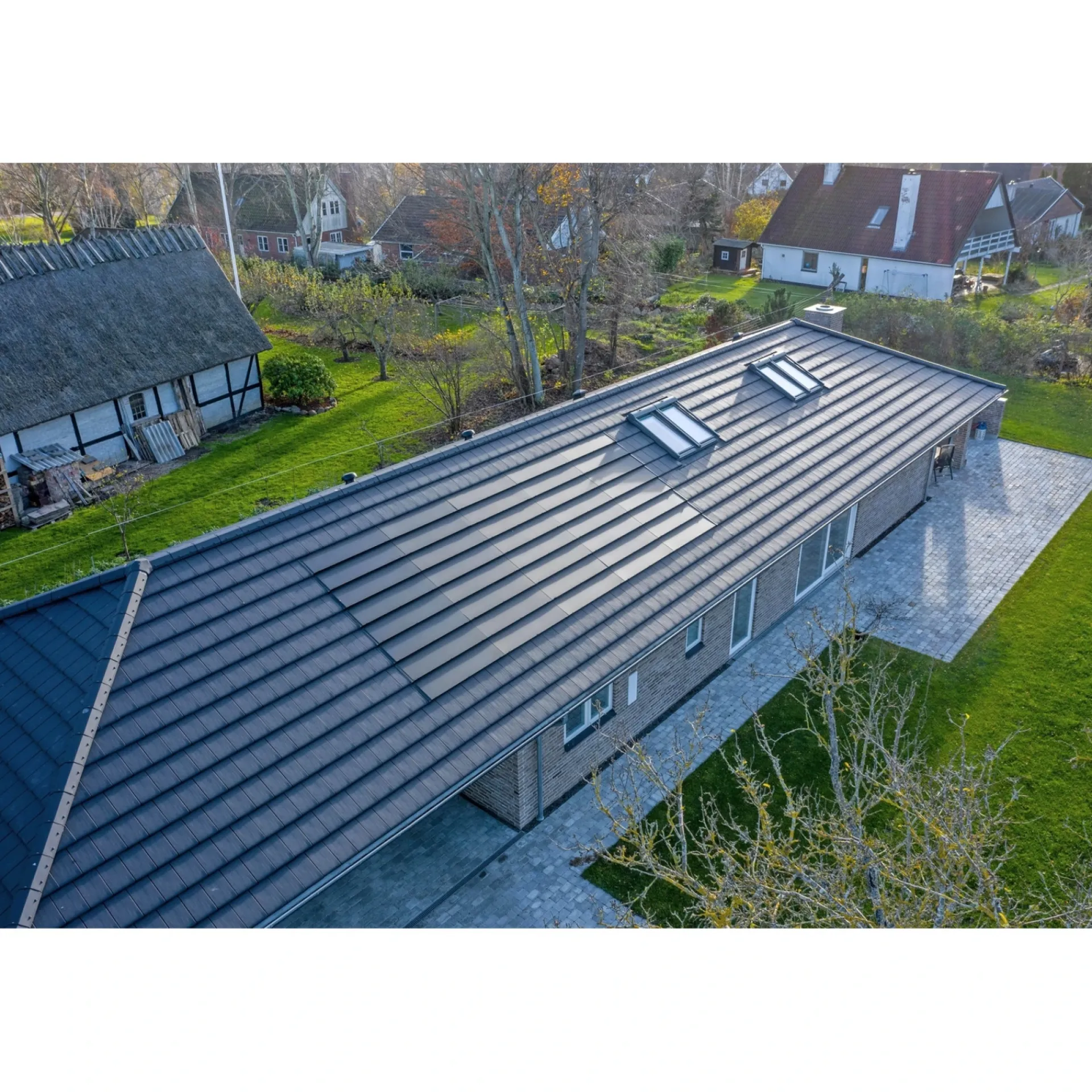Sale Komproment LINEA 3 KWP SOLCELLETAG SORT GLAS