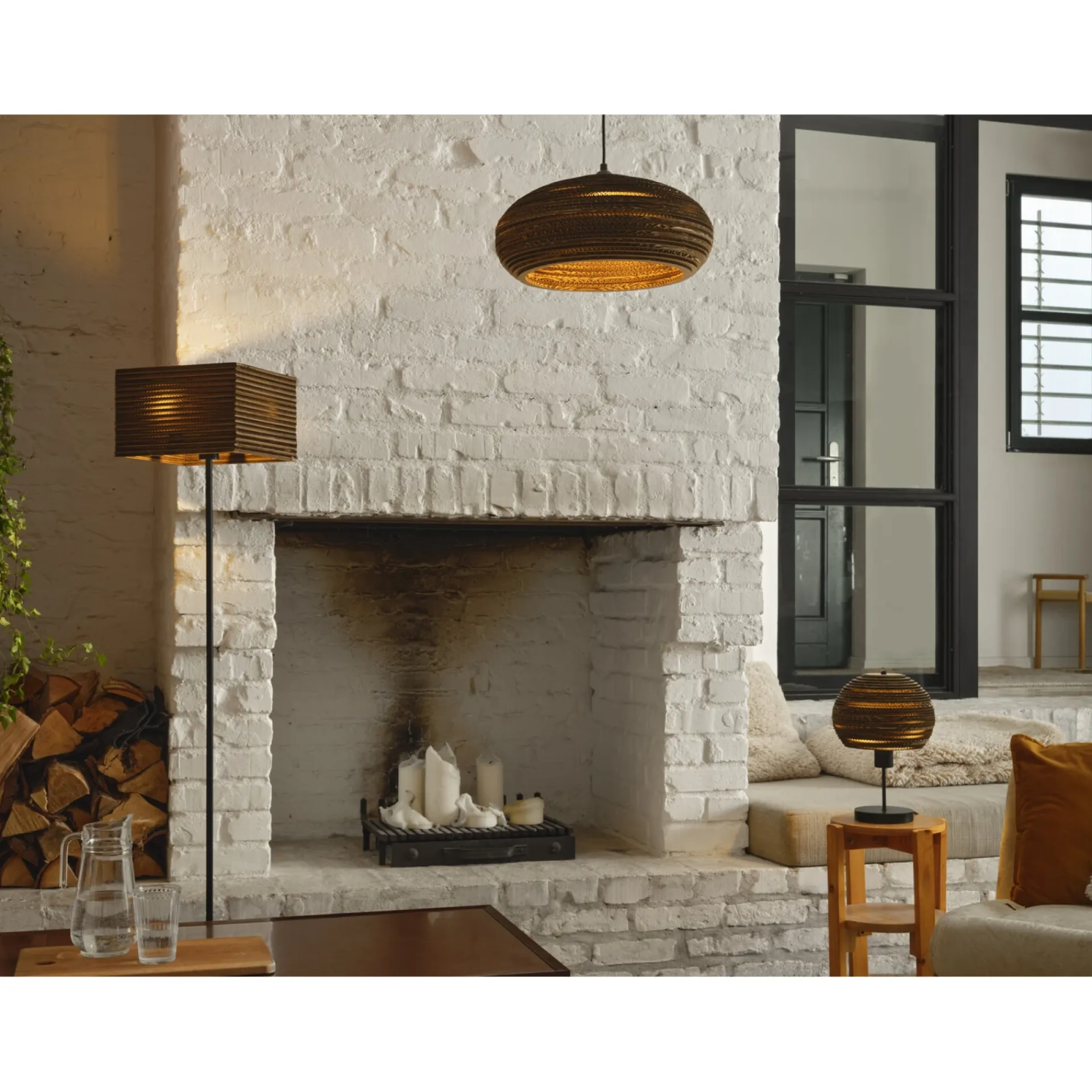 Online LEDVANCE DECOR CARDBOARD BORDLAMPE BRUN 24,3 CM