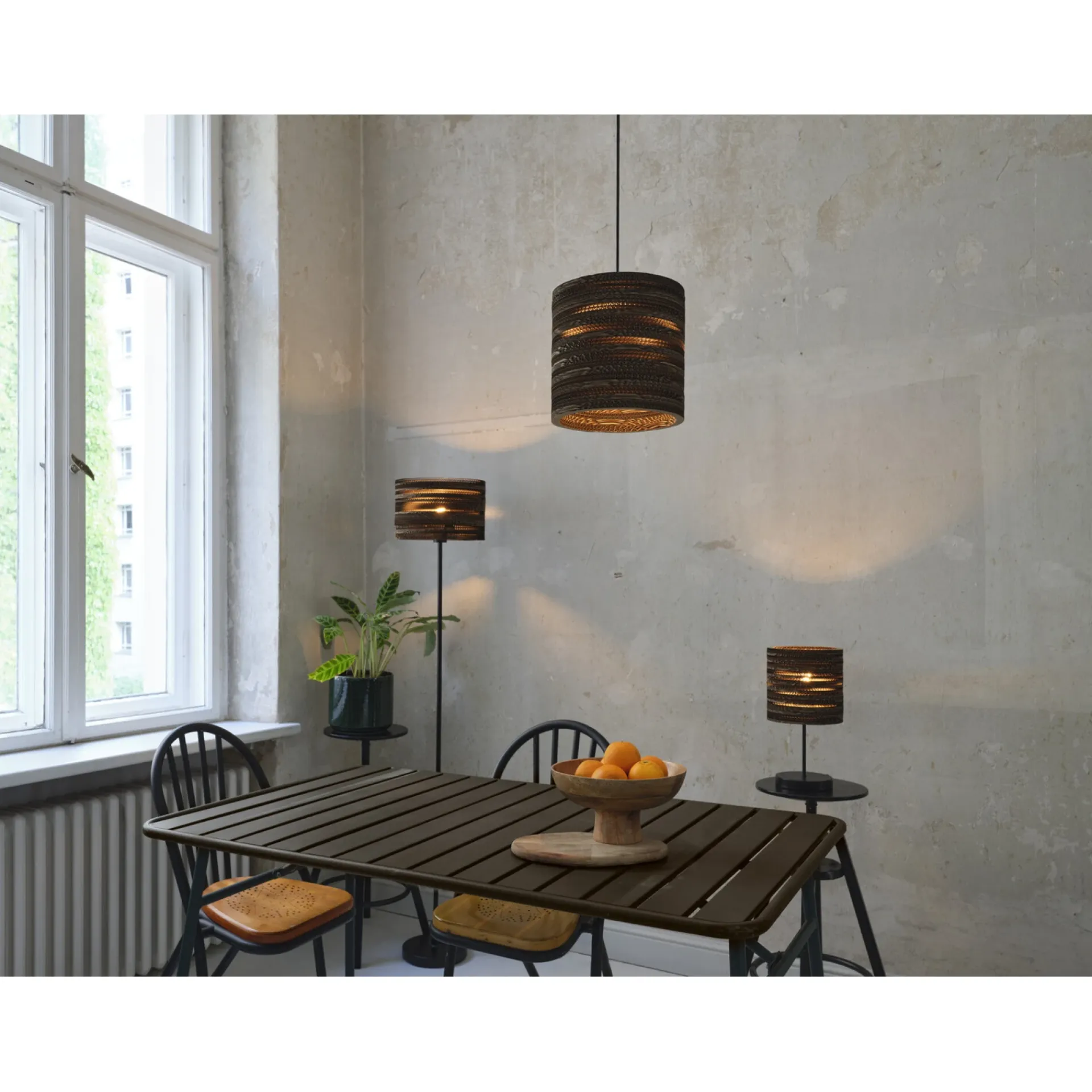Best LEDVANCE DECOR CARDBOARD BORDLAMPE BRUN 25,8 CM