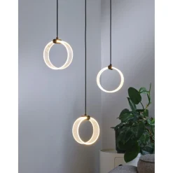 Clearance LEDVANCE DECOR CIRCLE PENDEL SORT 22,2 CM
