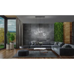 Clearance LEDVANCE DECOR CIRCLE PENDEL SORT 22,2 CM
