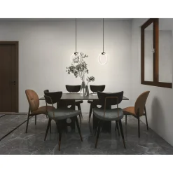 New LEDVANCE DECOR CIRCLE PENDEL SORT 22,2 CM