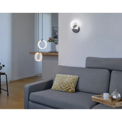 Online LEDVANCE DECOR CIRCLE VÆGLAMPE 8W SORT