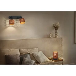 LEDVANCE DECOR CLAY BORDLAMPE BRUN 28,3 CM