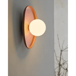 Sale LEDVANCE DECOR CLAY VÆGLAMPE BRUN