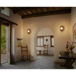 Sale LEDVANCE DECOR CLAY VÆGLAMPE BRUN