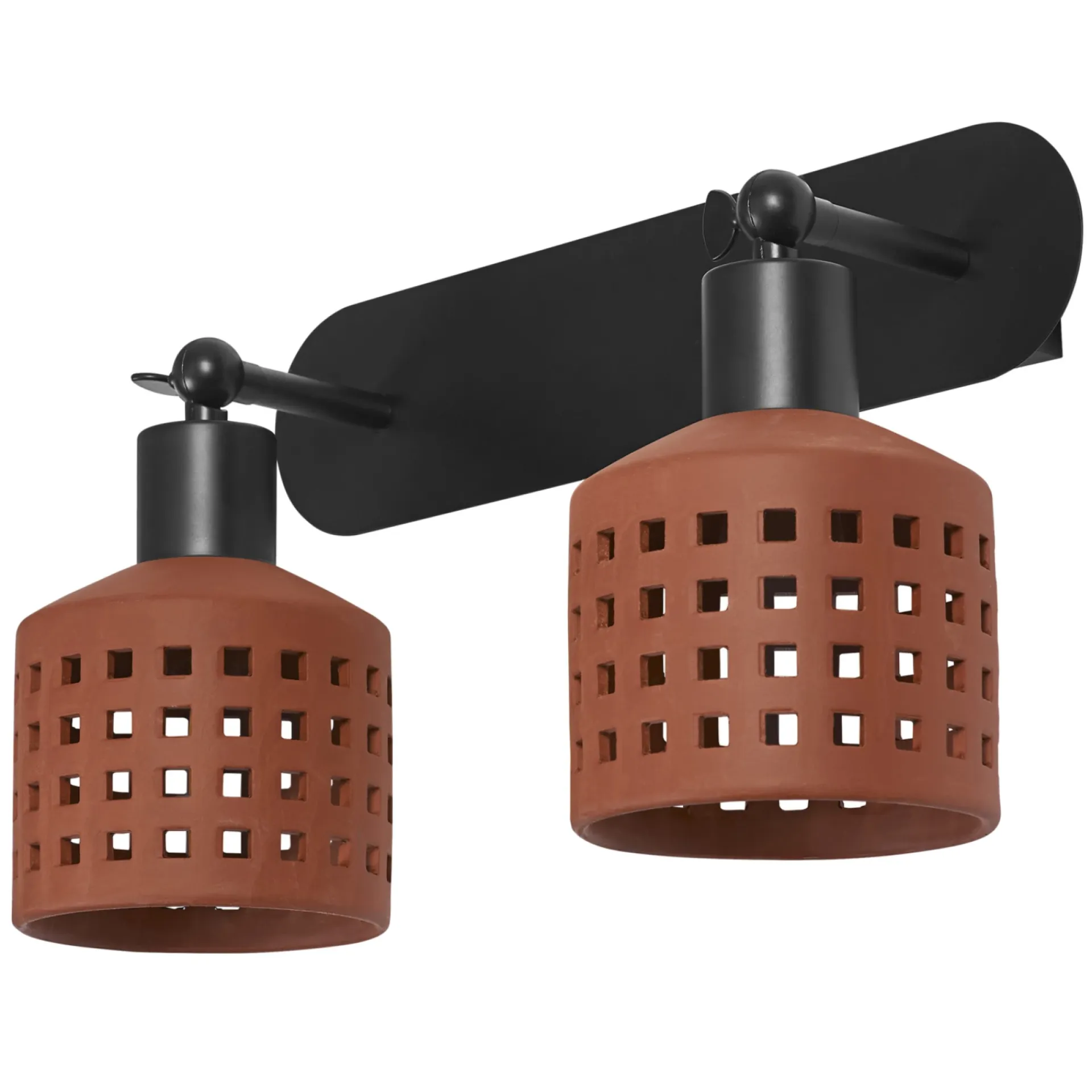 Discount LEDVANCE DECOR CLAY VÆGLAMPE BRUN