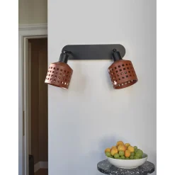 Discount LEDVANCE DECOR CLAY VÆGLAMPE BRUN