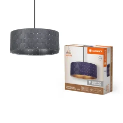 Clearance LEDVANCE DECOR FELT PENDEL MØRK GRÅ 49,2 CM