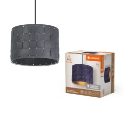 New LEDVANCE DECOR FELT PENDEL MØRK GRÅ 29,2 CM