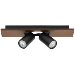 Best LEDVANCE DECOR MERCURY SPOTLAMPE TRÆ/SORT GU10 6,8W