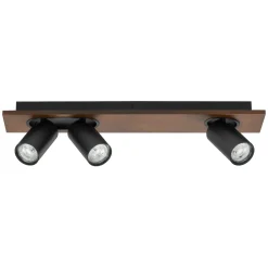 Sale LEDVANCE DECOR MERCURY SPOTLAMPE TRÆ/SORT GU10 10,2W