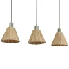 New LEDVANCE DECOR RAFFIA GULVLAMPE BRUN/GRØN 71,3 CM