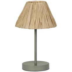Hot LEDVANCE DECOR RAFFIA GULVLAMPE BRUN/GRØN 28,3 CM