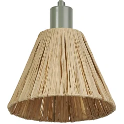 Best LEDVANCE DECOR RAFFIA GULVLAMPE BRUN/GRØN 21,3 CM