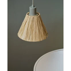 Best LEDVANCE DECOR RAFFIA GULVLAMPE BRUN/GRØN 21,3 CM