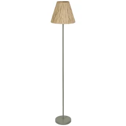 New LEDVANCE DECOR RAFFIA GULVLAMPE BRUN/GRØN 34,8 CM