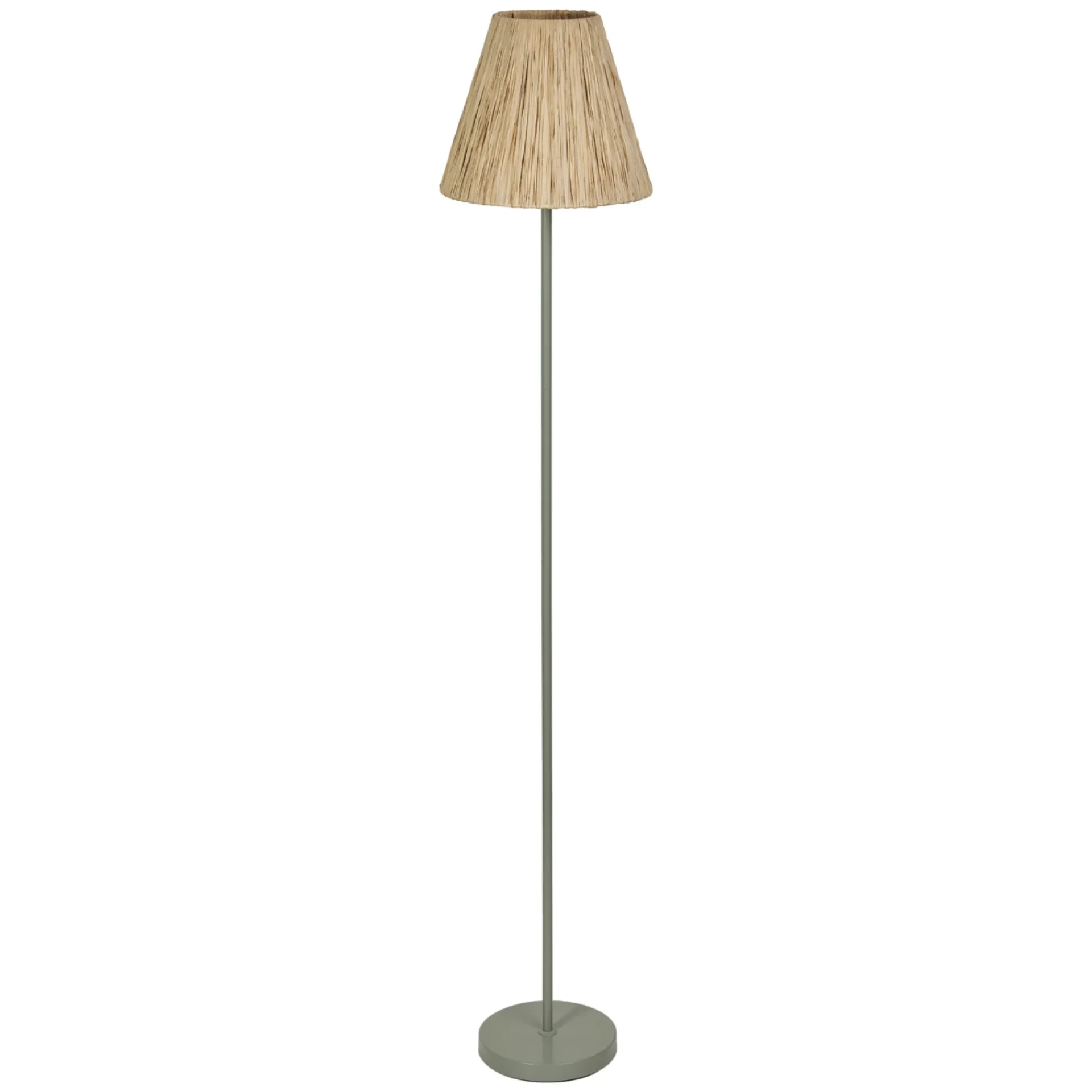 New LEDVANCE DECOR RAFFIA GULVLAMPE BRUN/GRØN 34,8 CM