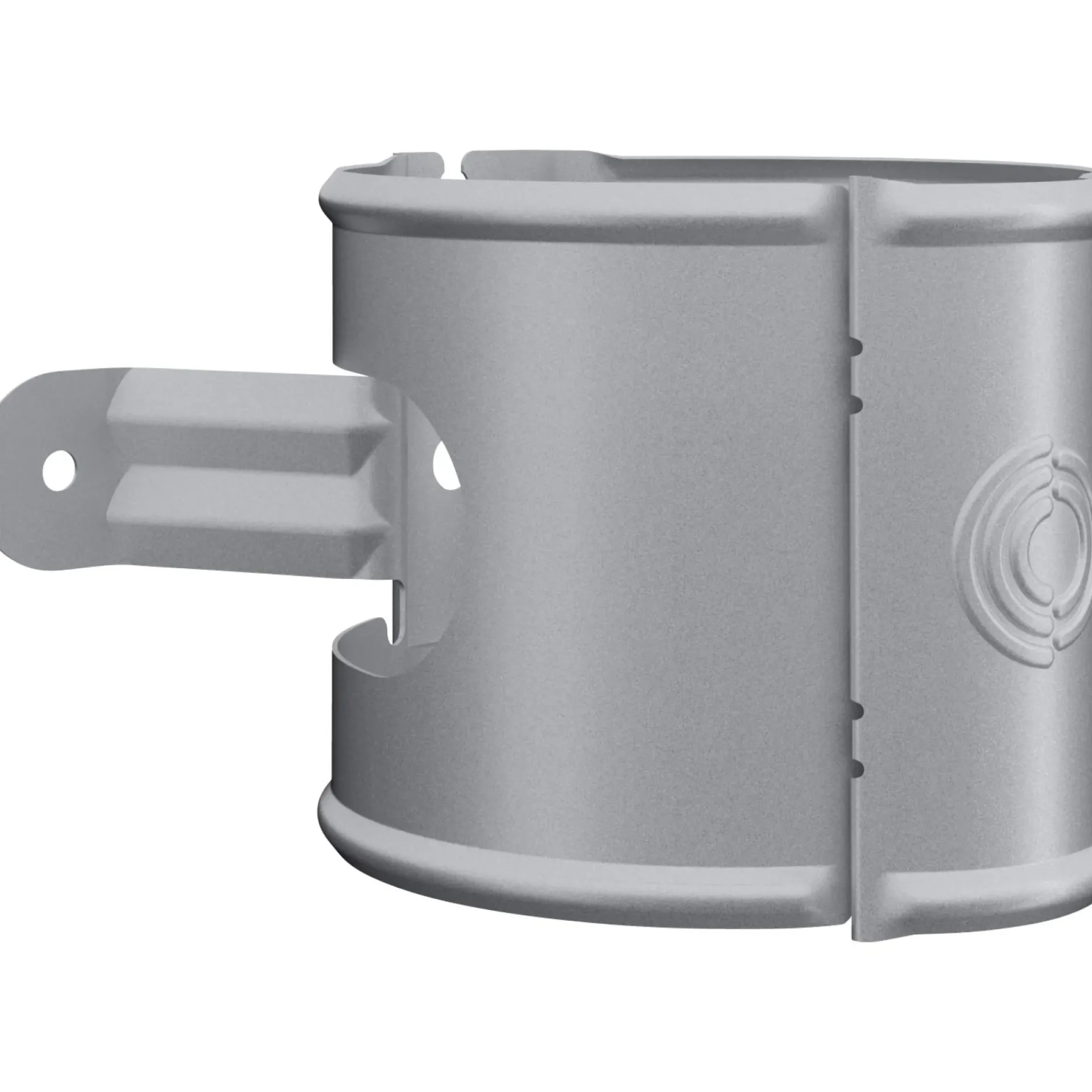 Best Lindab RAINLINE F/SKRUE & STIFT RØRHOLDER STÅL MET. 045