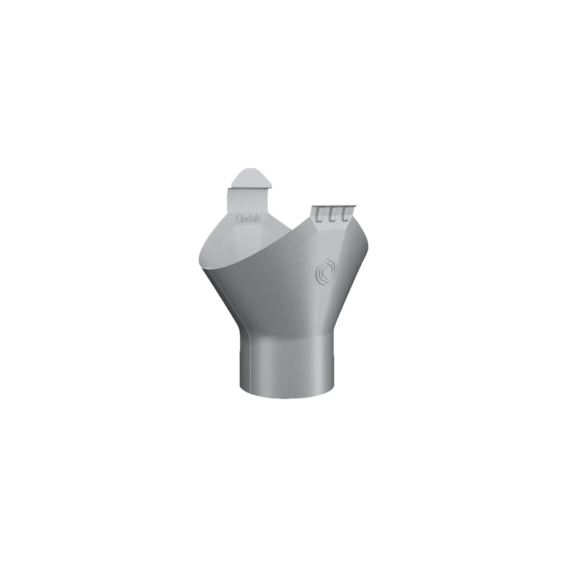 Clearance Lindab RAINLINE OMV TUDSTYKKE STÅL MET. 045