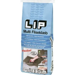 Sale LIP MULTI FLISEKLÆB 5 KG GRÅ