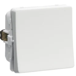 New LK Fuga 1 MODUL ENKELT KORRESP. AFBRYDER LYSEGRÅ